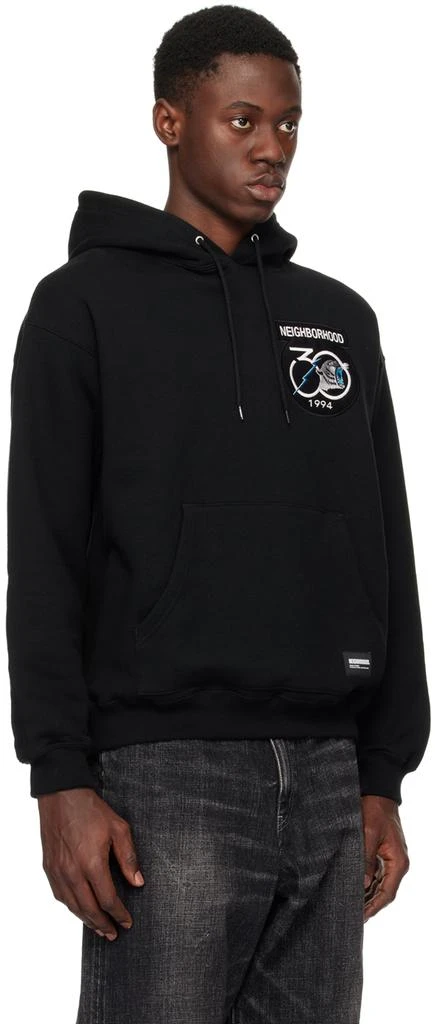 Neighborhood Black Patch Hoodie 2