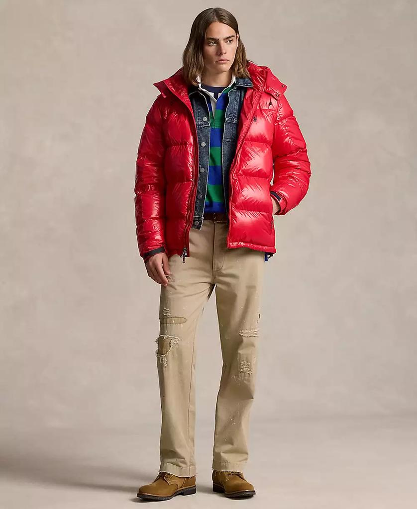 Red polo puffer jacket online