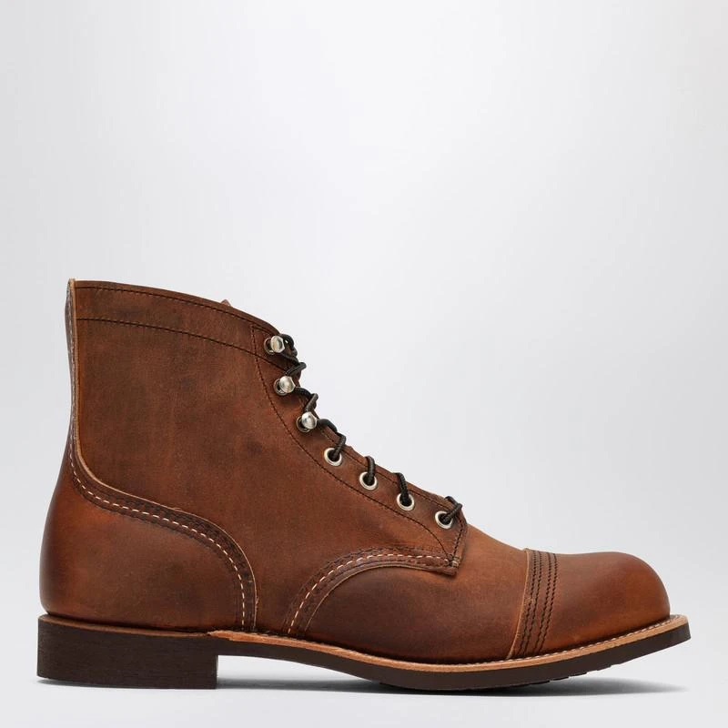 Red Wing Copper leather Iron Ranger boot 1