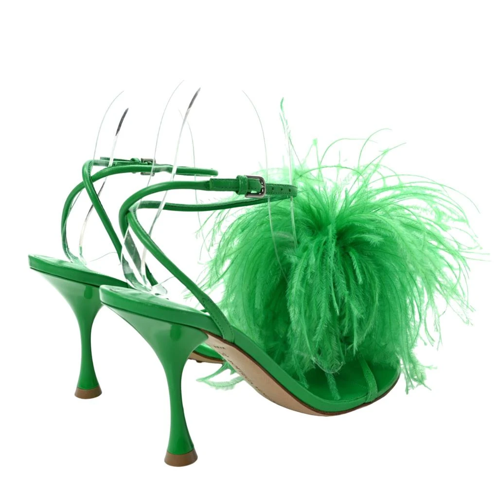 Bottega Veneta Bottega Veneta Wonderbird Nappa Feather Dot Sandals 4