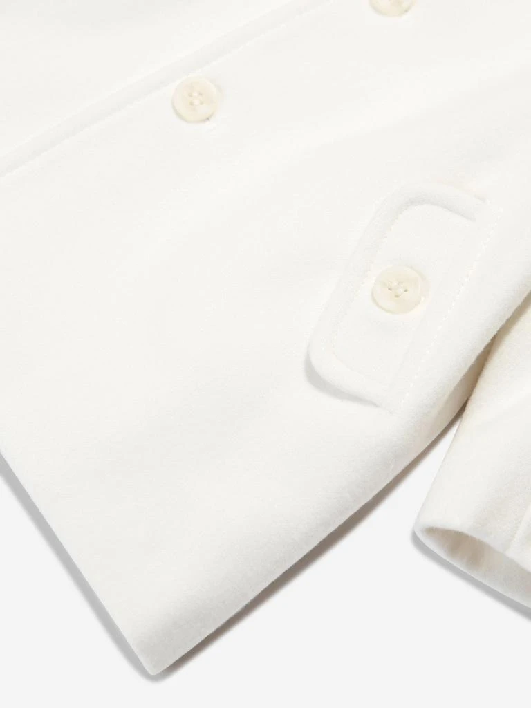 Sarah Louise Sarah Louise Boys Hooded Coat in Ivory 5