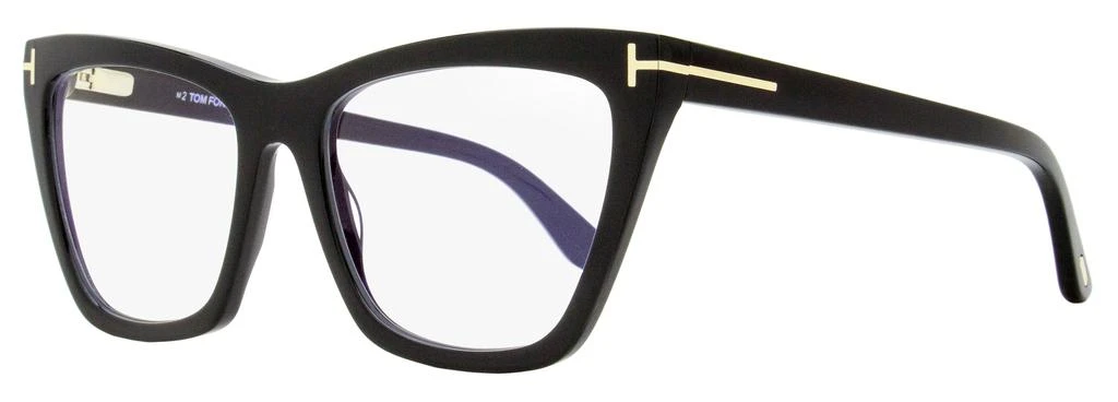 Tom Ford Women's Magnetic Clip-on Eyeglasses TF5971-B 001 Black 54mm 1