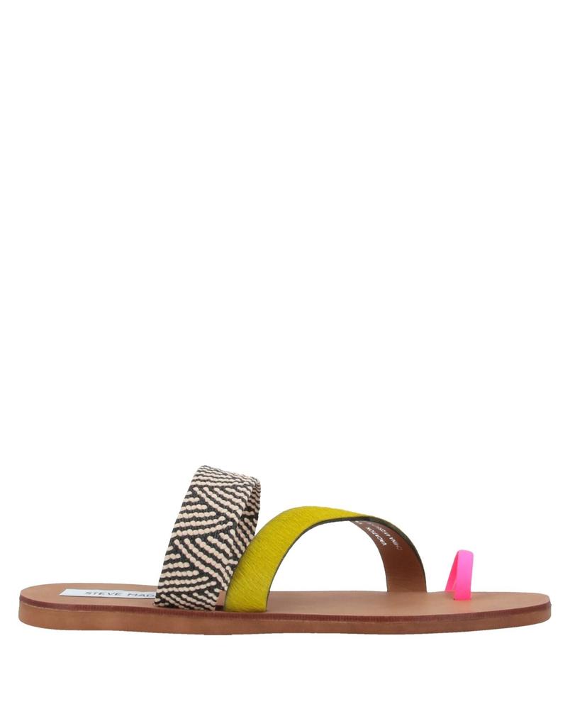 Steve Madden Steve Madden - Toe Strap Sandals - Yellow - Woman