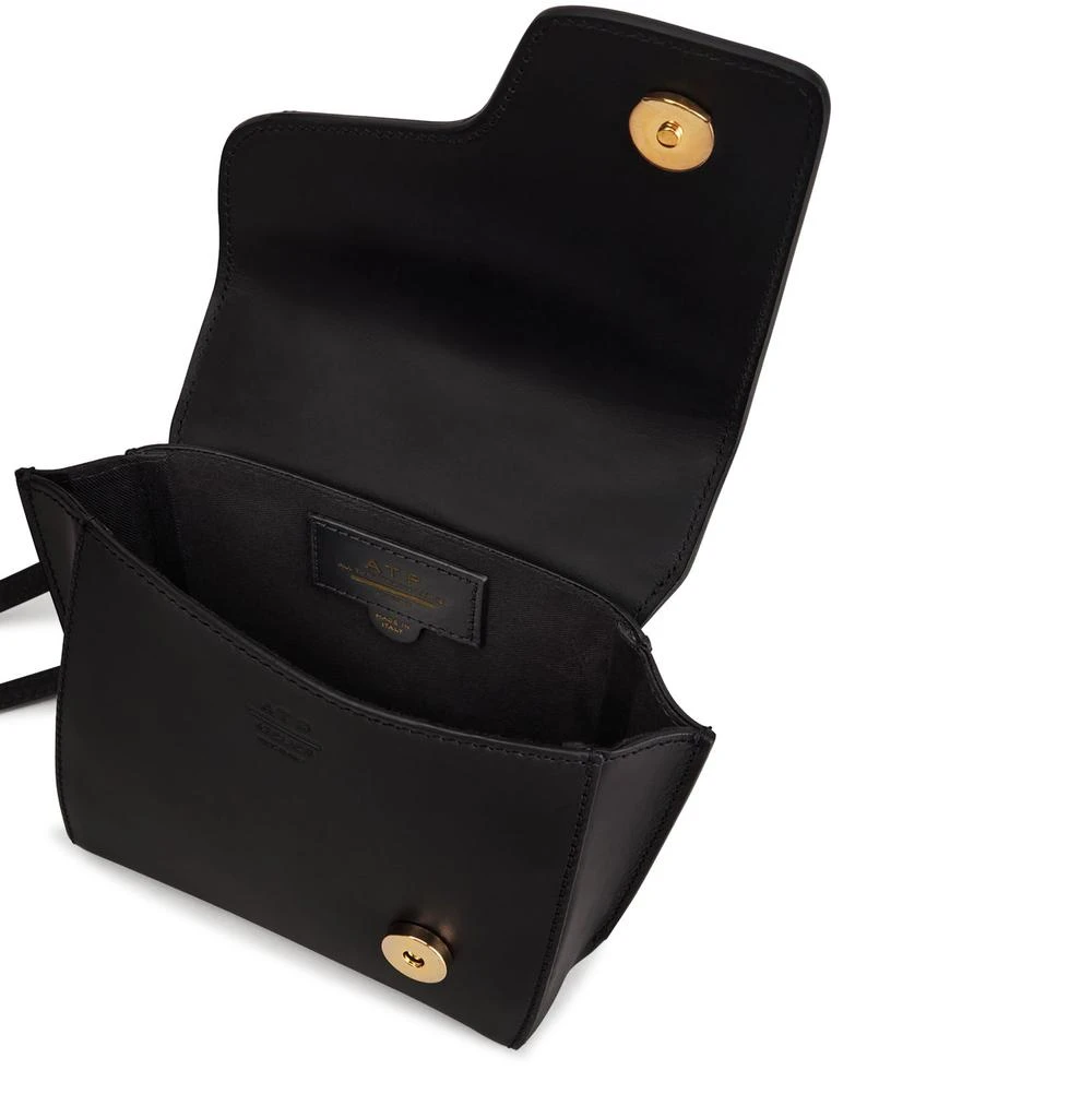 ATP ATELIER Montalbano Black Leather/Nappa Mini handbag 3