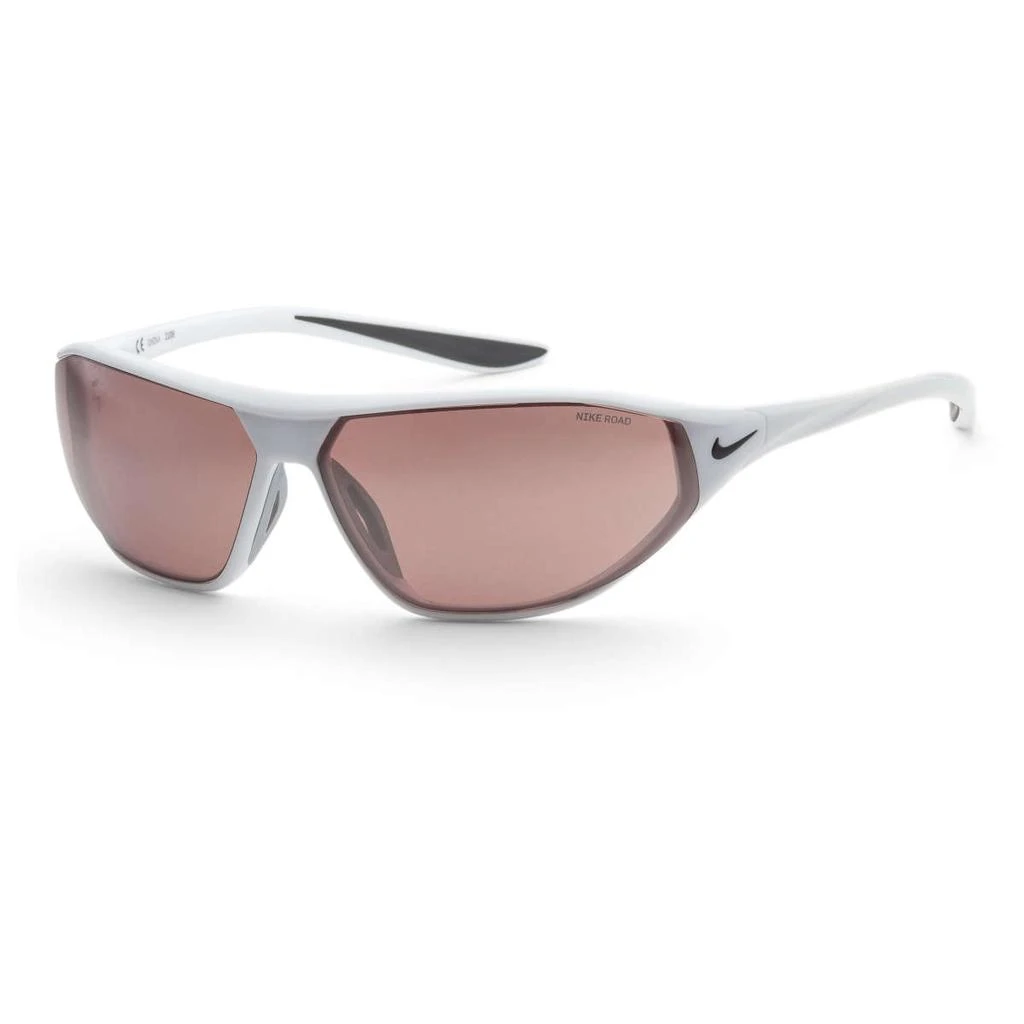 NIKE Nike Men's White Rectangular Sunglasses 1