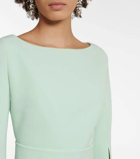 Safiyaa Crêpe midi dress 4