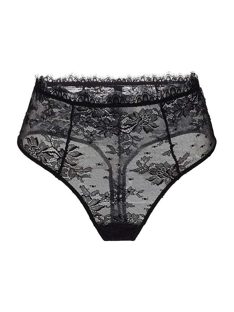 Kiki De Montparnasse Jolie Lace High-Waist Thong 1