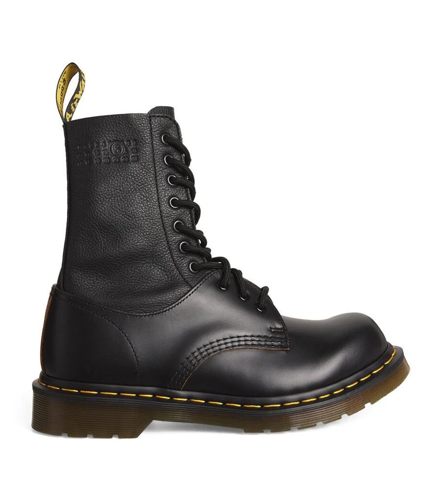 MM6 x Dr. Martens Leather Shoe Boots 1