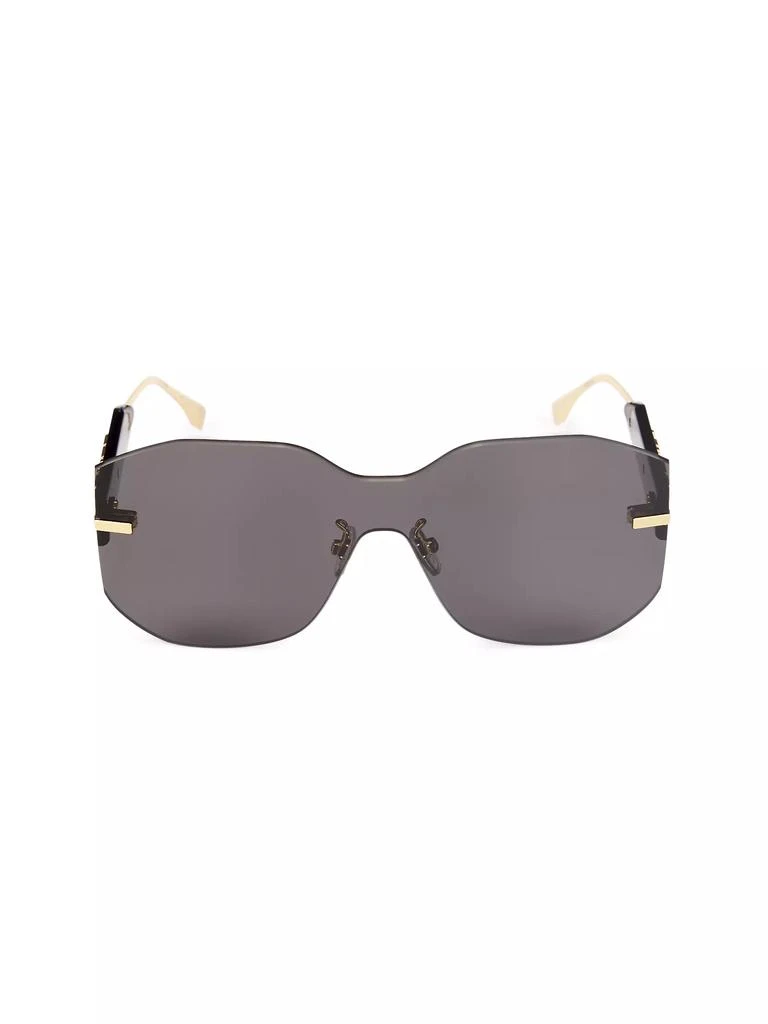 Fendi Fendigraphy Rectangular Mask Sunglasses 1