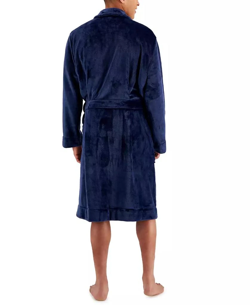 Club Room Men's Plush Pajama Robe, Created for Macy's 2