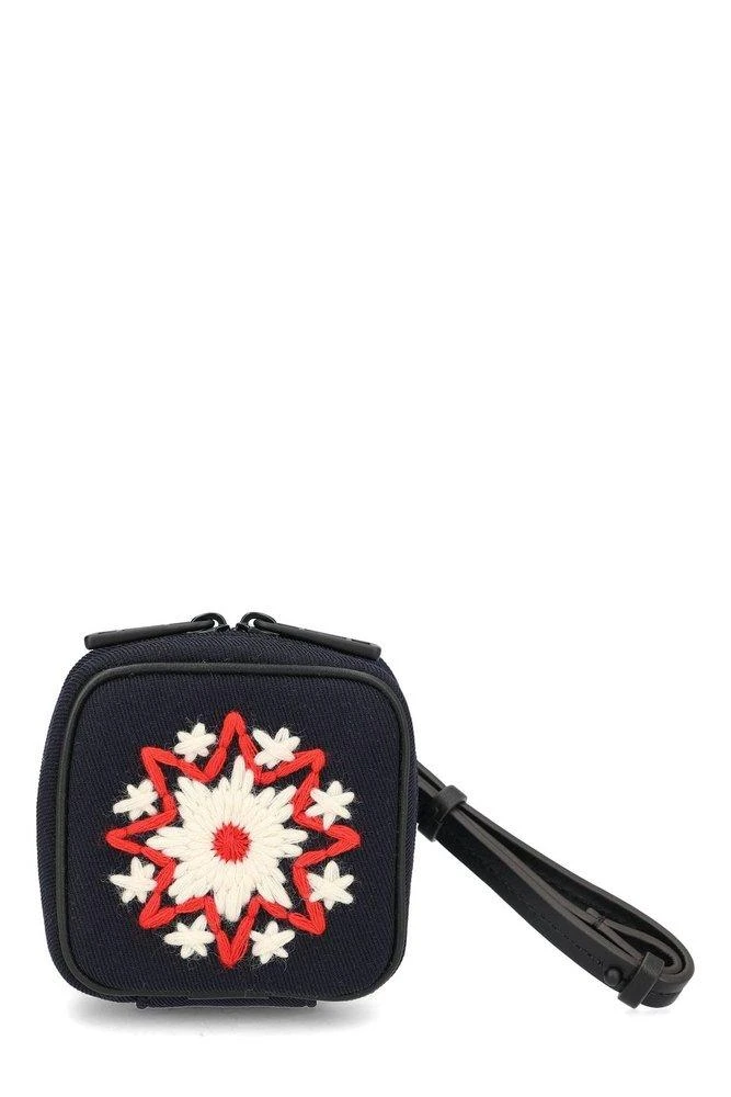 Moncler Moncler Grenoble Logo Patch Zipped Wallet