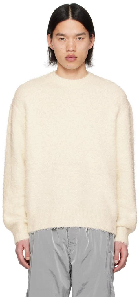 Wooyoungmi White Hairy Sweater 1