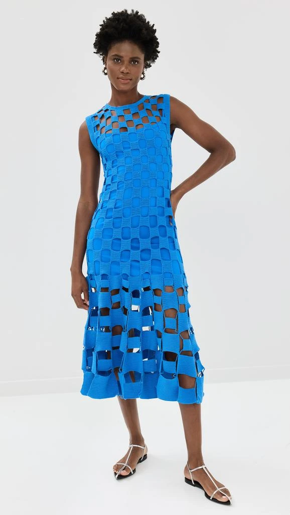 Monse Multi Square Crochet Dress 2