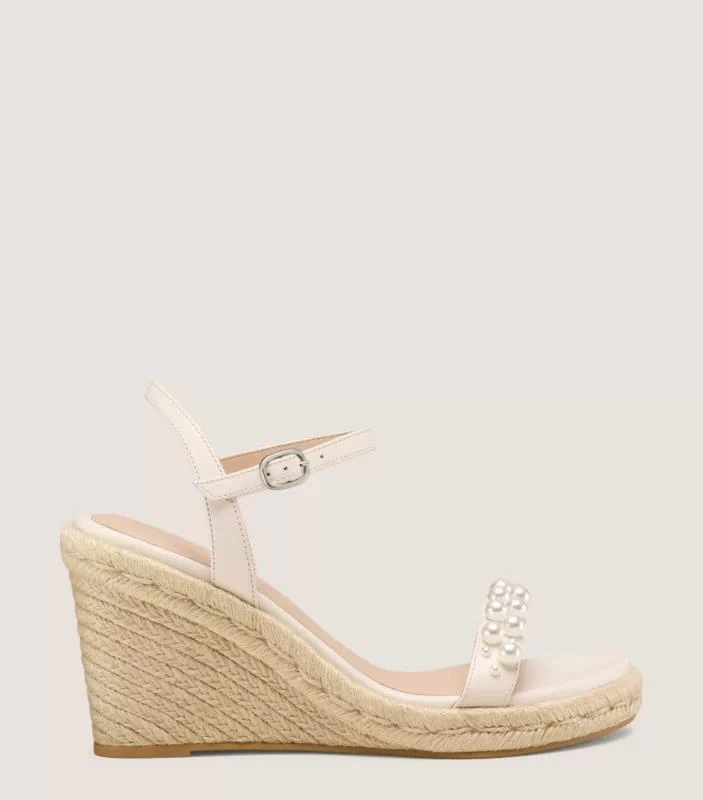 Stuart Weitzman GOLDIE ESPADRILLE WEDGE 1
