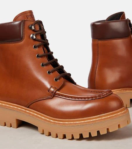 Prada Leather combat boots 5