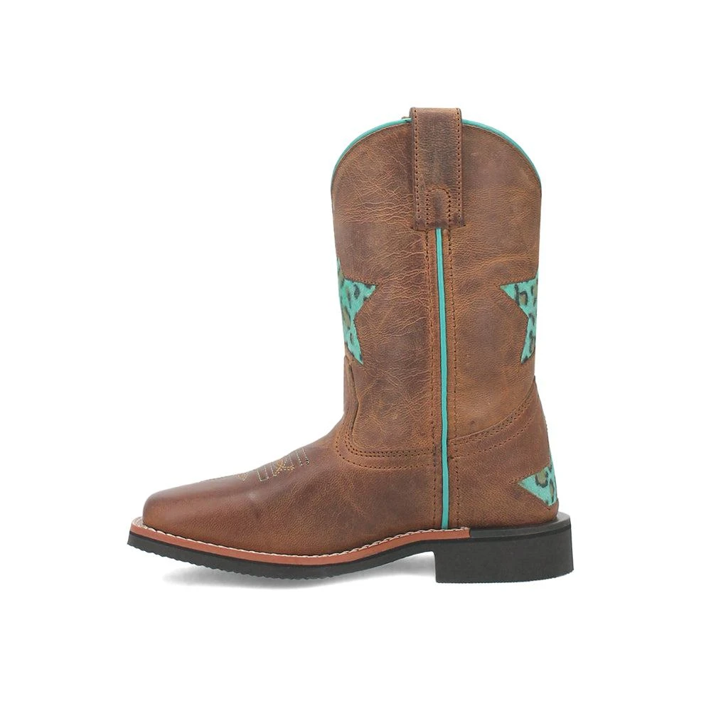 Dan Post Boots Starr Square Toe Cowboy Boots (Little Kid-Big Kid) 3
