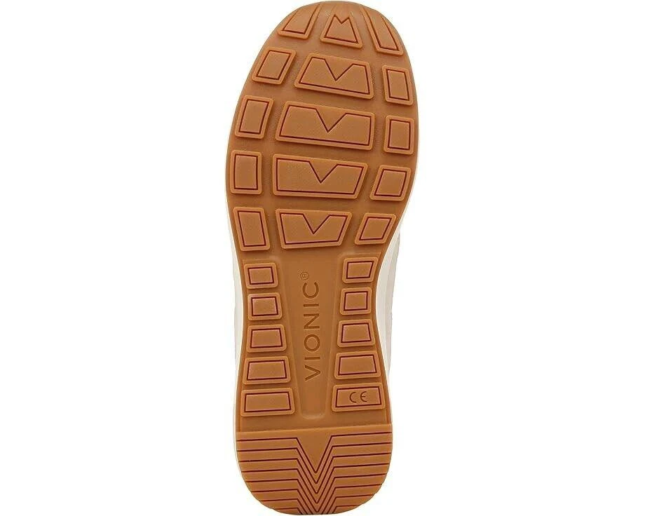 VIONIC Nova I3510M3103 Sneakers Women's Size 9 Cream Suede Athletic Shoes ZPO508 (9,Cream) 5