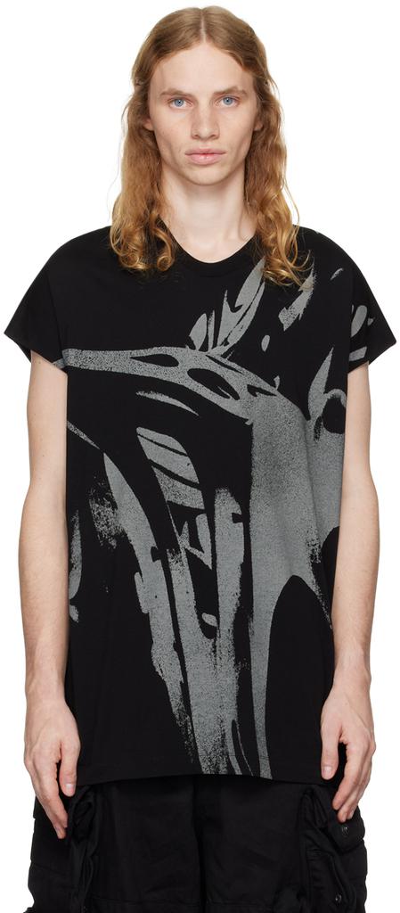 Black Drape Top by Julius on Sale