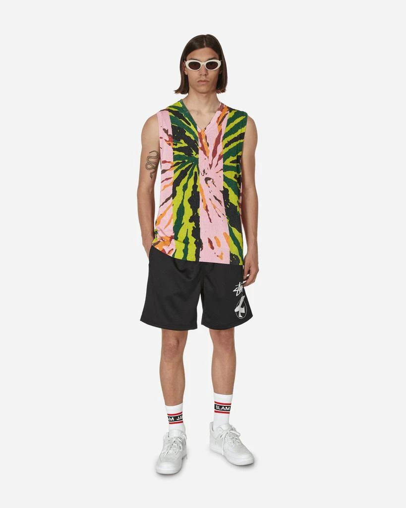 STUSSY Printed Sweater Vest Pink 4