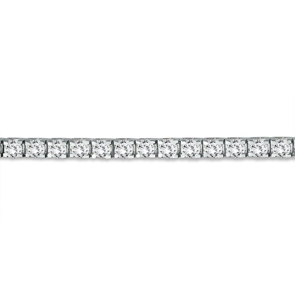 SSELECTS Ags Certified 7 Carat Tw Classic Diamond Tennis Bracelet In 14K