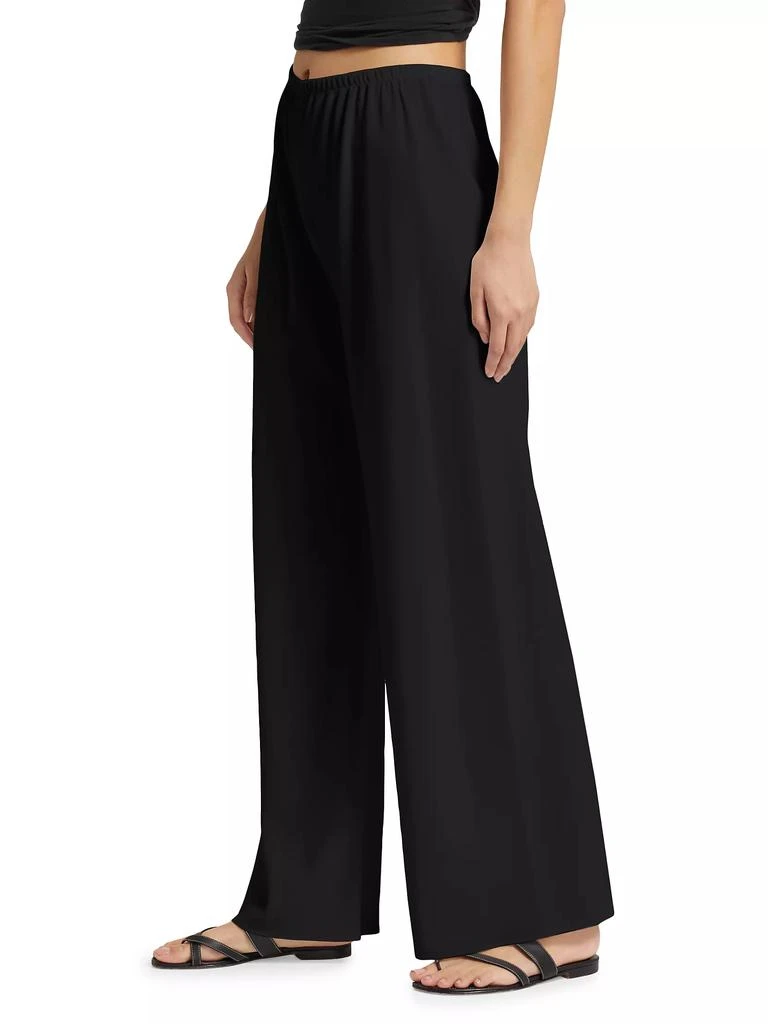 The Row Gala Crepe Wide-Leg Pants 4