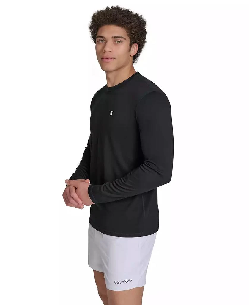 Calvin Klein Men's Monogram Long-Sleeve Swim Rash Guard 3