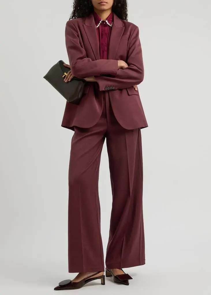 FORTE_FORTE Woven blazer 4