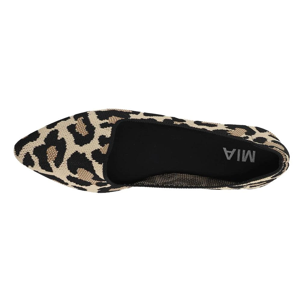 MIA Corrine Leopard Slip On Flats 4
