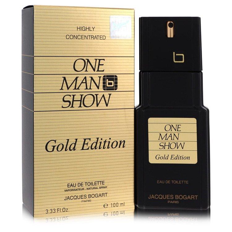 JACQUES BOGART One Man Show Gold by  Eau De Toilette Spray 3.3 oz Men