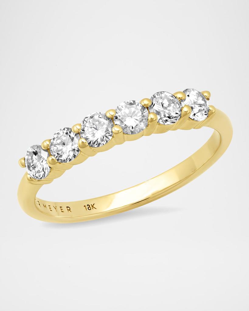Jennifer Meyer Yellow Gold 4-Prong  Band