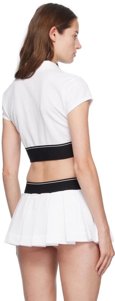 Alexander Wang White Cheerleader Polo 3