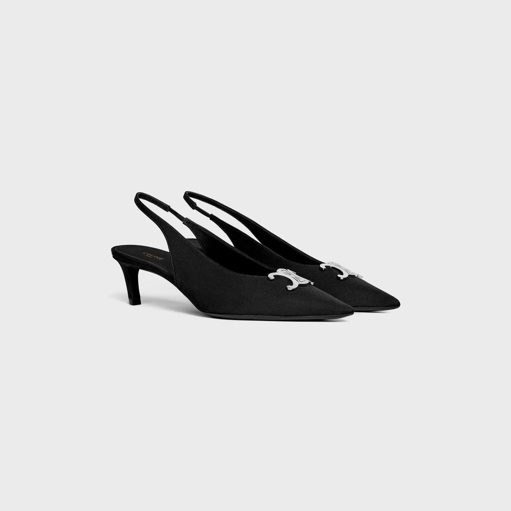 Celine CELINE ALMA TRIOMPHE OTTOMAN PUMPS 2