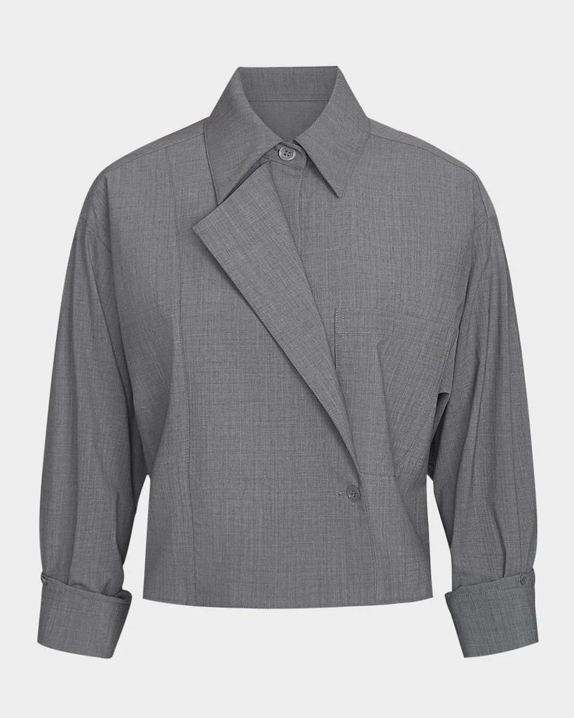 TWP Next Chapter Asymmetric Shirt 1