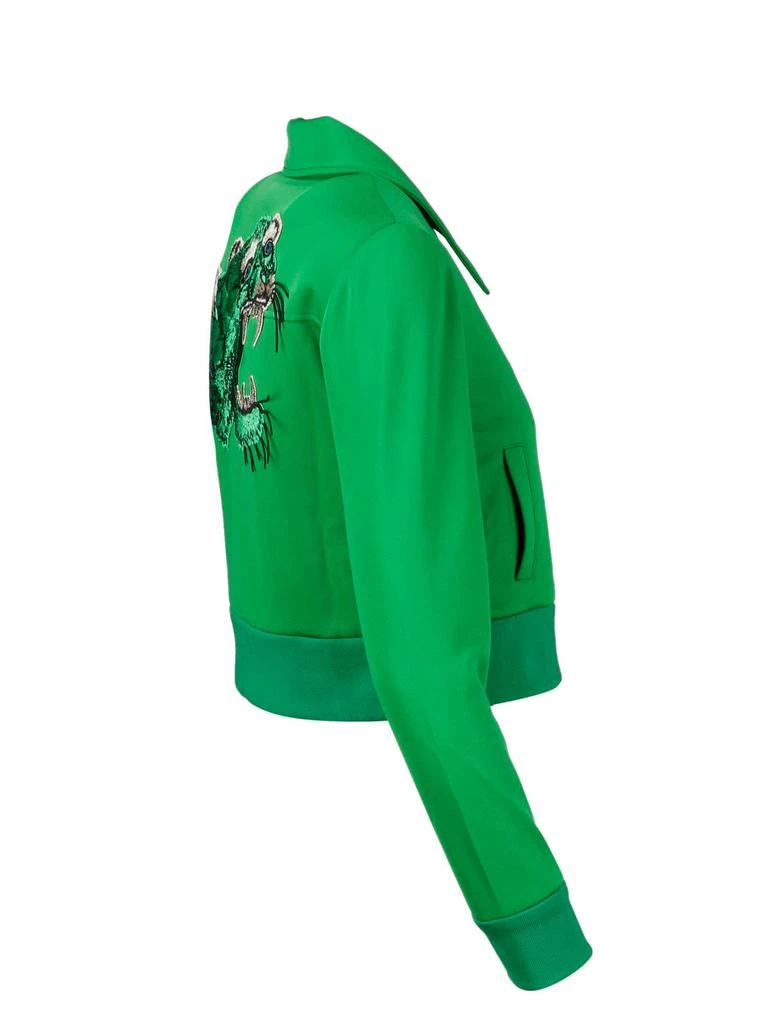 Gucci Gucci Tiger Embroidery Technical Jersey Jacket 3