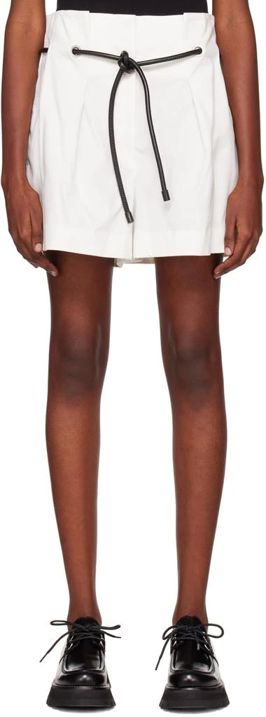 3.1 Phillip Lim White Origami Shorts 1