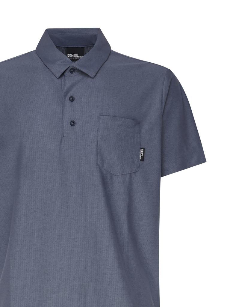Jack Wolfskin Terral Polo In Technical Material