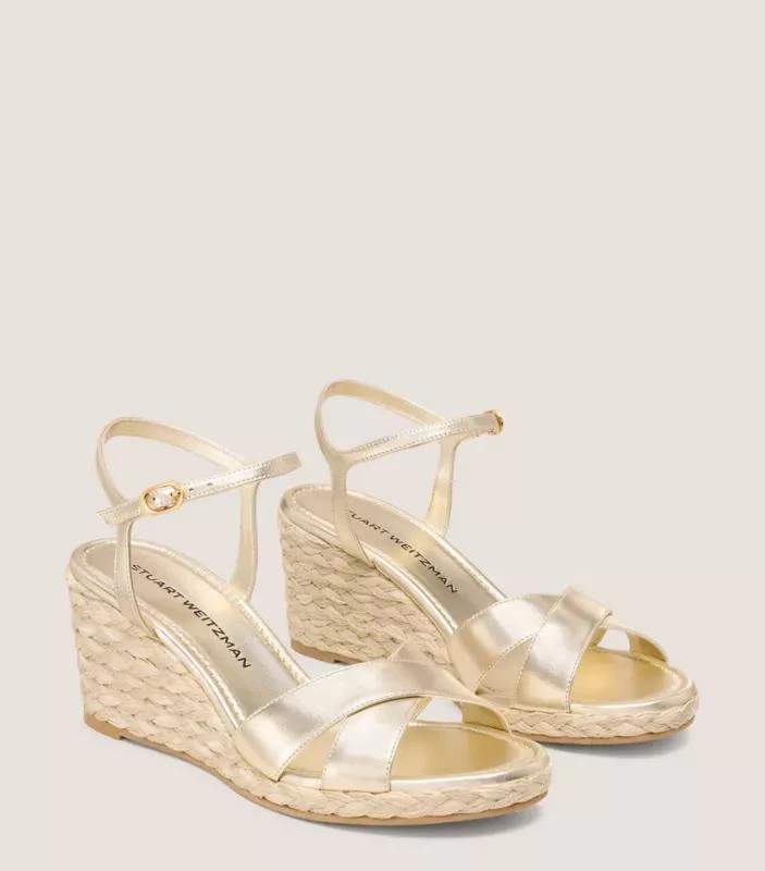 Stuart Weitzman DAYNA ESPADRILLE WEDGE 7