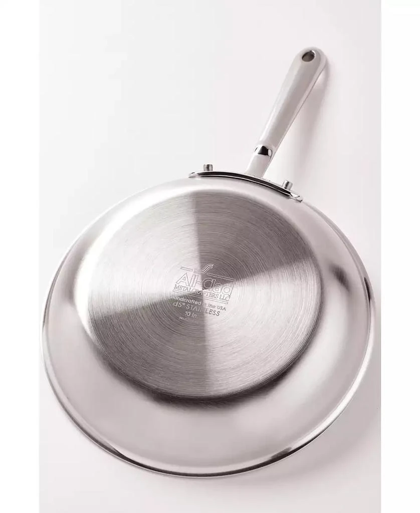 All-Clad D5 Brushed Stainless Steel 10" Fry Pan 8