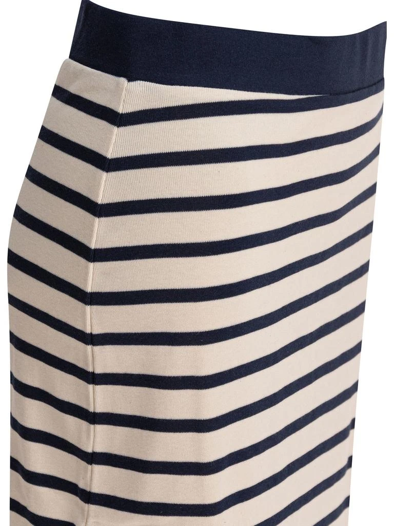 INES DE LA FRESSANGE Ines De La Fressange Striped Midi Skirt 2