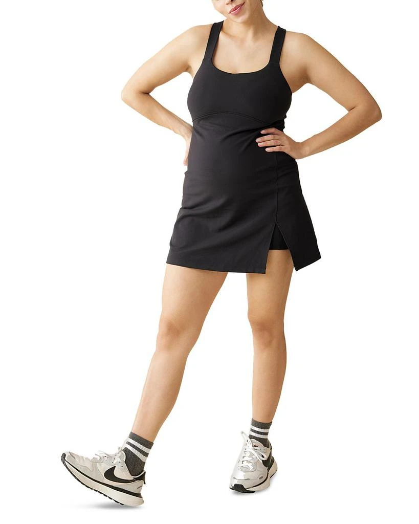 Ingrid & Isabel Square Neck Maternity Active Dress 1