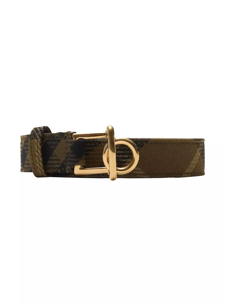 Burberry 25MM Rocking Horse Check Belt 1