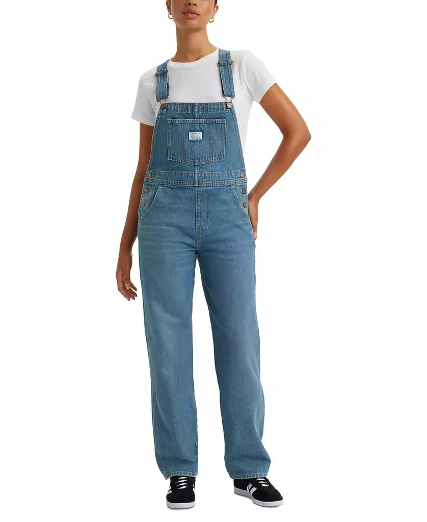 Levi's Women's Vintage-Style Cotton Denim Overalls 1