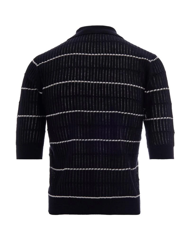 Max Mara Blue Knit Polo 2