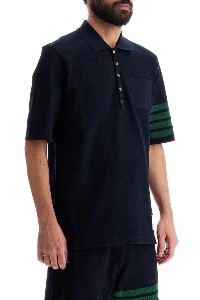 Thom Browne 4-bar polo shirt 2