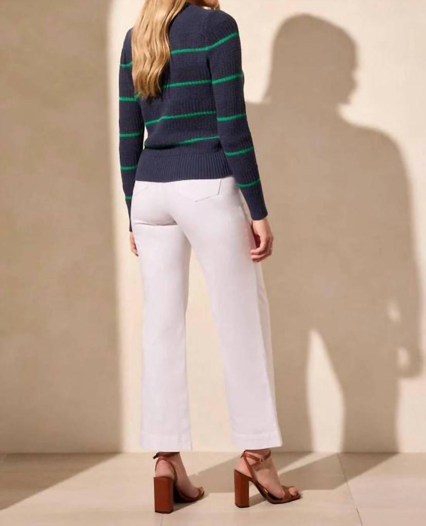 Tribal Tribal - Crew Stripe Sweater