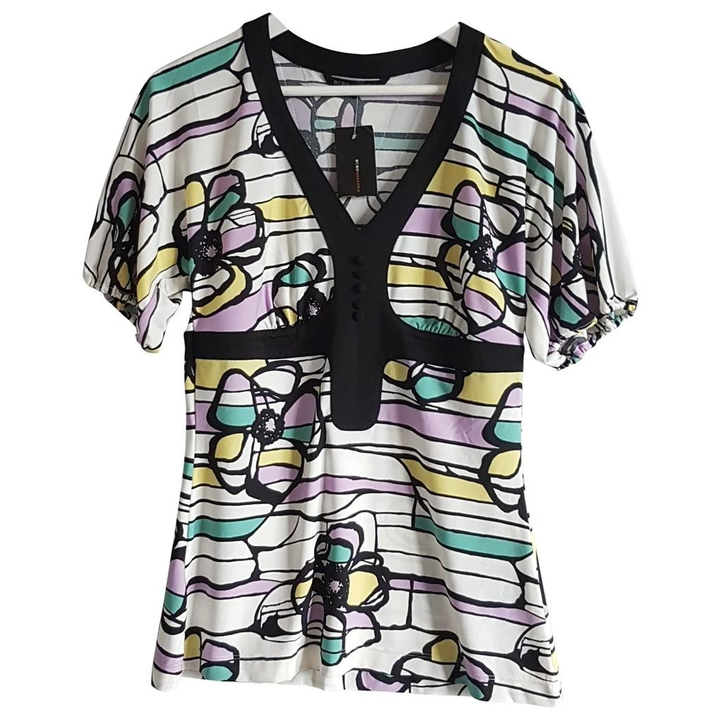 BCBG Bcbg Max Azria White Polyester Top 1