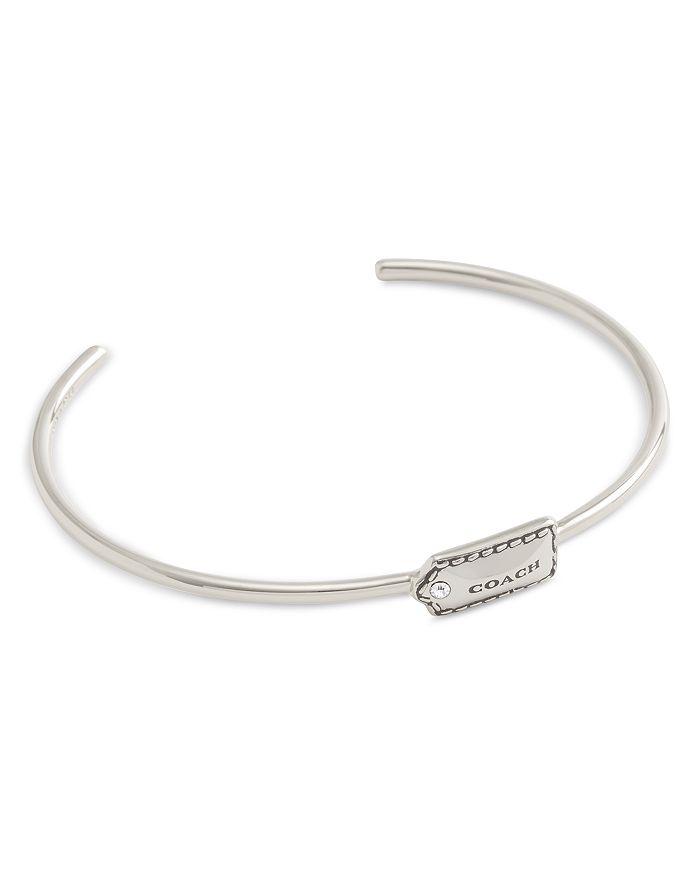 Coach Double Stitched Hearts Slider Bracelet - Fashion