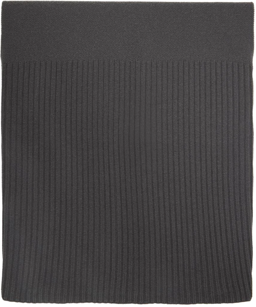 C2H4 Gray 'Post Human Era' Orpa Scarf 2