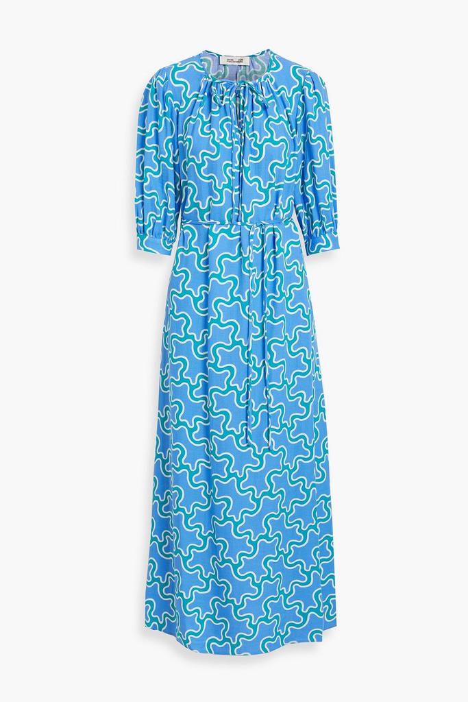 Diane von Furstenberg Drogo printed woven maxi dress