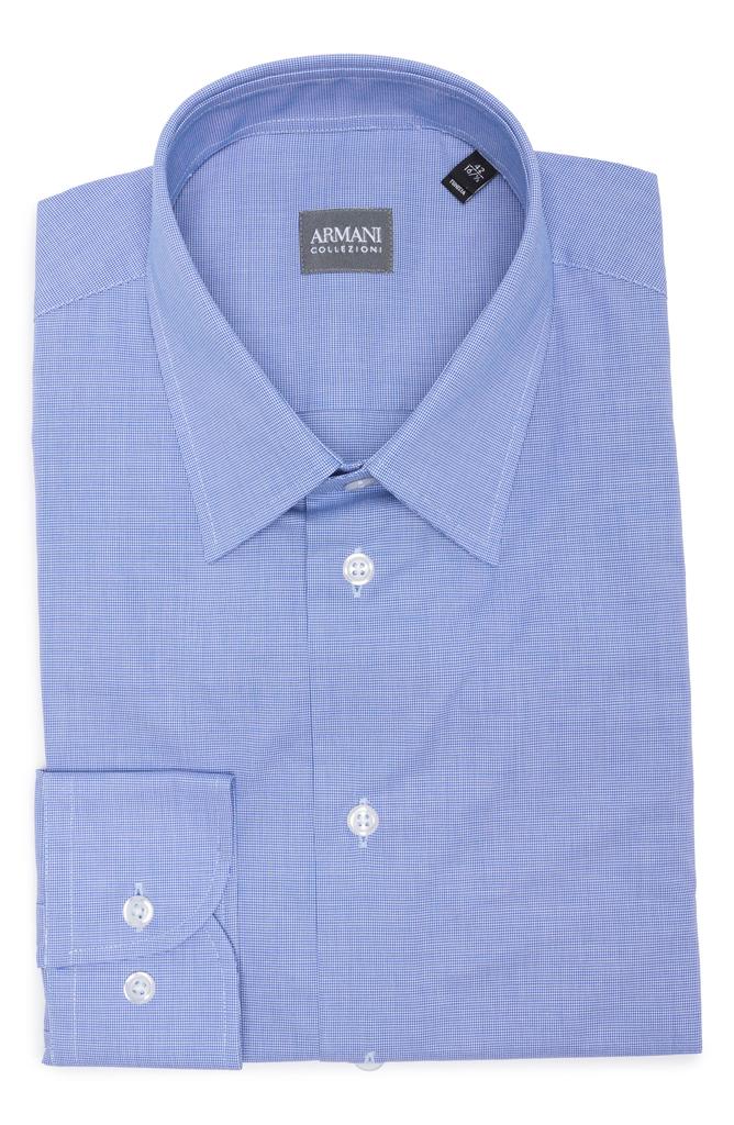 Armani Collezioni Stretch Cotton Dress Shirt